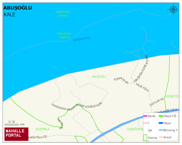 ABUŞOĞLU Mahallesi Haritası | Mahalle Sokak Haritası