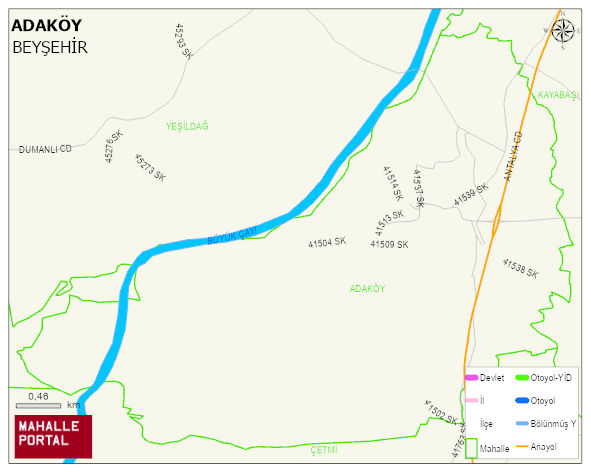 ADAKÖY Mahallesi Haritası | Uydu Görüntüsü ve Harita Detayları