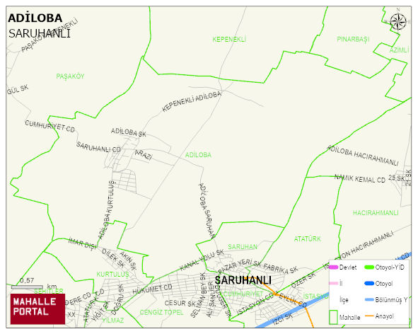ADİLOBA Mahallesi Haritası | Güncel Mahalle ve Köy Haritası