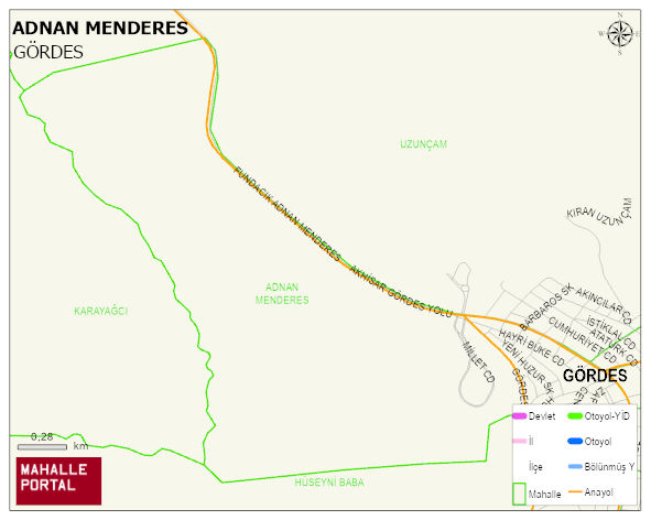 ADNAN MENDERES Mahallesi Haritası | Uydu Görüntüsü ve Harita Detayları