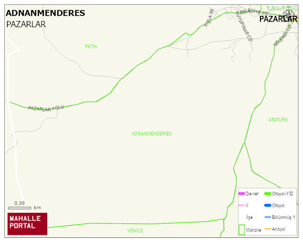 ADNANMENDERES Mahallesi Haritası | Mahalle ve Köy Sınırı