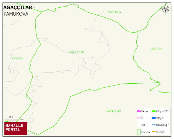 AĞAÇÇILAR Mahallesi Haritası | Mahalle Sokak Haritası