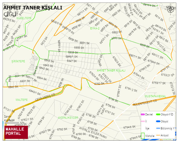 AHMET TANER KIŞLALI Mahallesi Haritası | Uydu Görüntüsü ve Harita Detayları