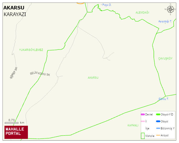 AKARSU Mahallesi Haritası | Uydu Görüntüsü ve Harita Detayları