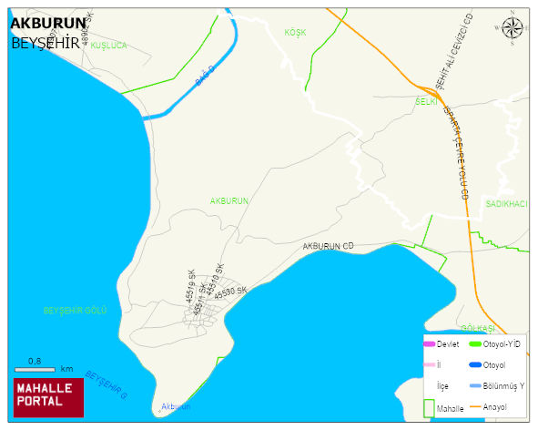 AKBURUN Mahallesi Haritası | Uydu Görüntüsü ve Harita Detayları
