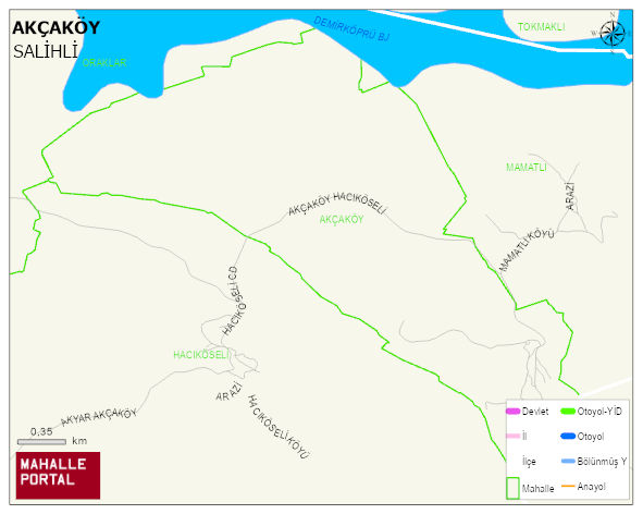 AKÇAKÖY Mahallesi Haritası | Uydu Görüntüsü ve Harita Detayları