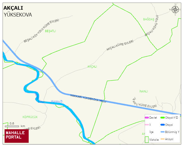 AKÇALI Köyü Haritası | Mahalle Sokak Haritası
