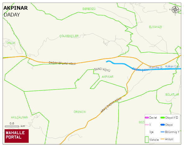 AKPINAR Köyü Haritası | Güncel Mahalle ve Köy Haritası