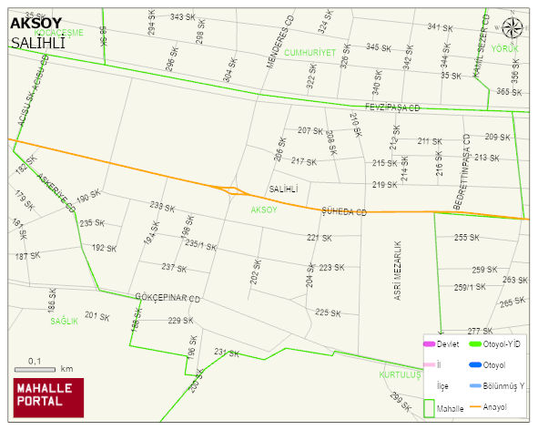 AKSOY Mahallesi Haritası | Mahalle Sokak Haritası