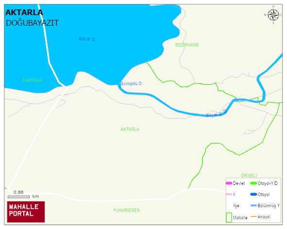 AKTARLA Köyü Haritası | Mahalle Sokak Haritası