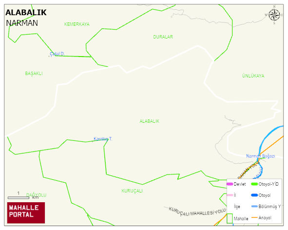 ALABALIK Mahallesi Haritası | Mahalle Sokak Haritası
