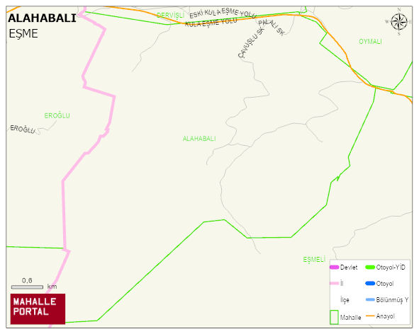 ALAHABALI Köyü Haritası | Mahalle Sokak Haritası