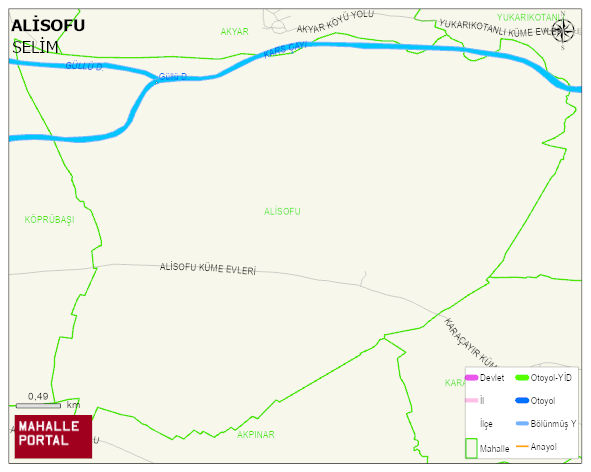ALİSOFU Köyü Haritası | Güncel Mahalle ve Köy Haritası