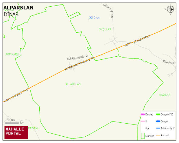 ALPARSLAN Köyü Haritası | İnteraktif Köy ve Mahalle Sınırları