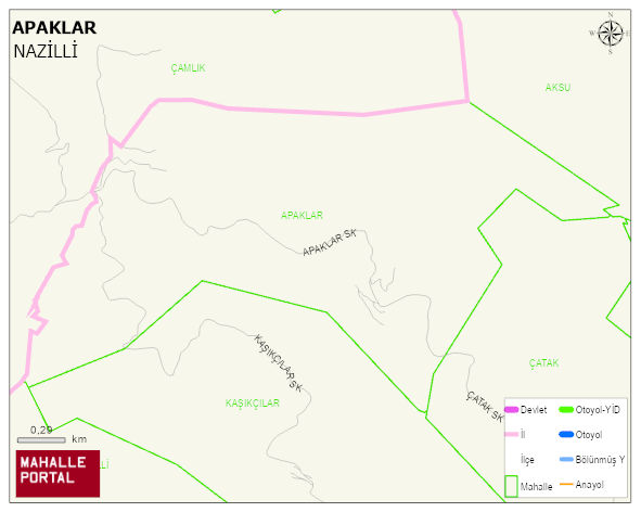 APAKLAR Mahallesi Haritası | Uydu Görüntüsü ve Harita Detayları