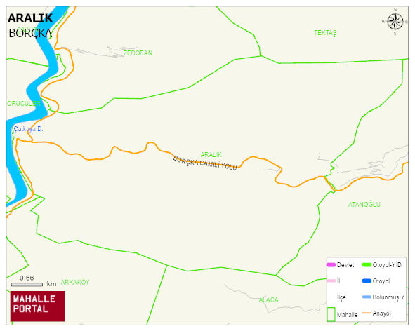 ARALIK Köyü Haritası | Uydu Görüntüsü ve Harita Detayları
