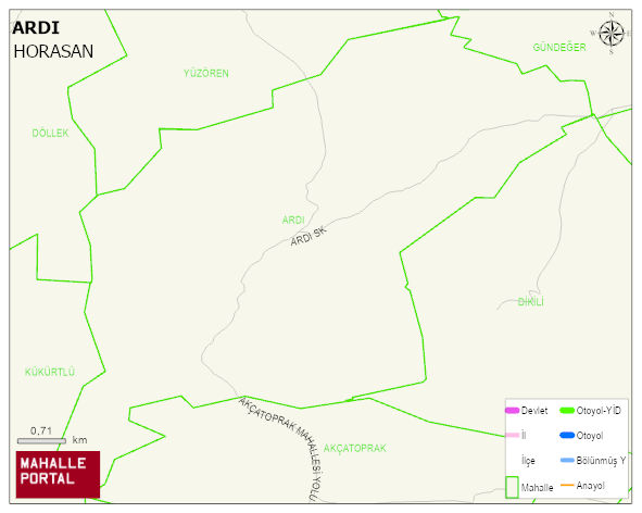 ARDI Mahallesi Haritası | Güncel Mahalle ve Köy Haritası