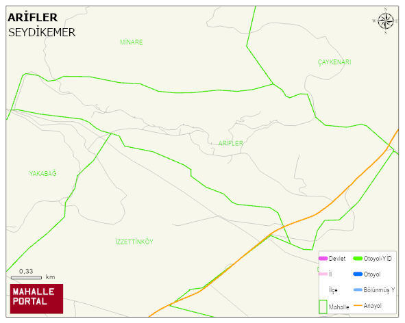 ARİFLER Mahallesi Haritası | Uydu Görüntüsü ve Harita Detayları
