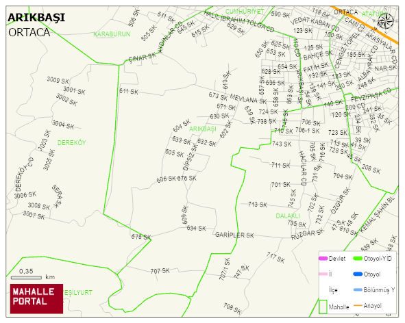 ARIKBAŞI Mahallesi Haritası | Mahalle Sokak Haritası