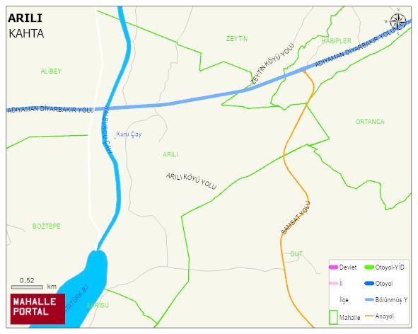 ARILI Köyü Haritası | Uydu Görüntüsü ve Harita Detayları
