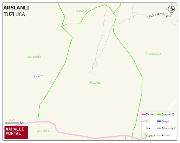 ARSLANLI Köyü Haritası | Güncel Mahalle ve Köy Haritası