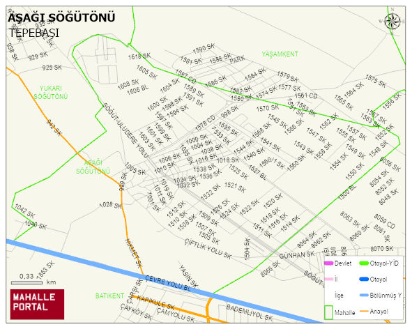 AŞAĞI SÖĞÜTÖNÜ Mahallesi Haritası | İnteraktif Köy ve Mahalle Sınırları