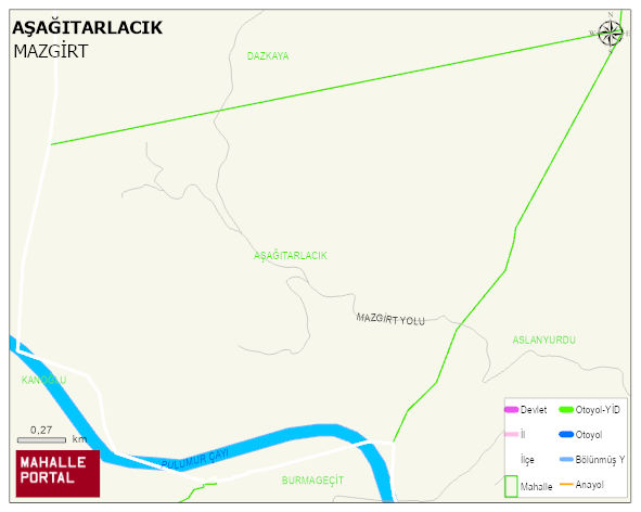 AŞAĞITARLACIK Köyü Haritası | Uydu Görüntüsü ve Harita Detayları