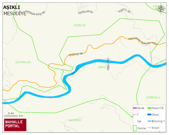 AŞIKLI Mahallesi Haritası | Mahalle Sokak Haritası