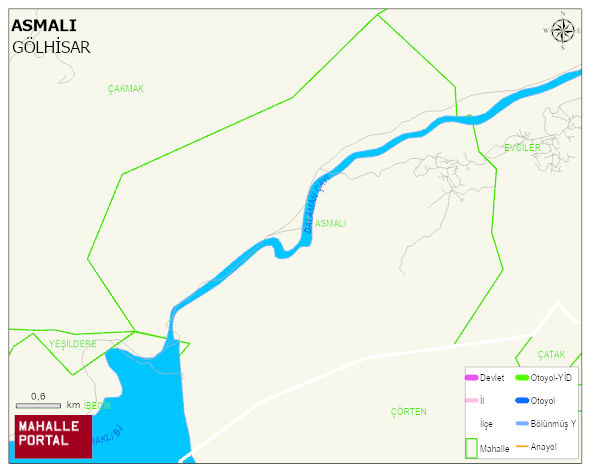 ASMALI Köyü Haritası | Mahalle Sokak Haritası