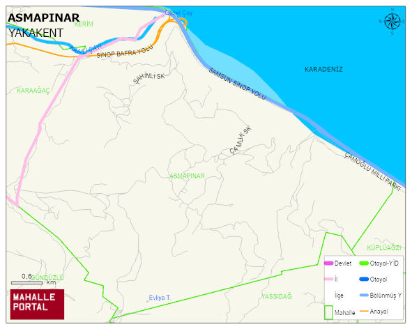 ASMAPINAR Mahallesi Haritası | Uydu Görüntüsü ve Harita Detayları