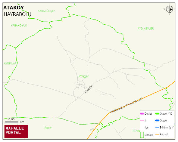 ATAKÖY Mahallesi Haritası | Uydu Görüntüsü ve Harita Detayları