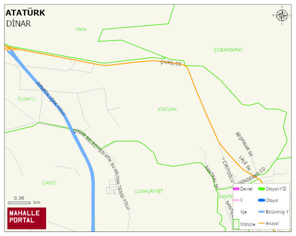 ATATÜRK Mahallesi Haritası | Uydu Görüntüsü ve Harita Detayları