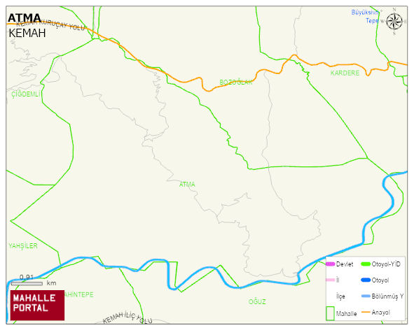 ATMA Köyü Haritası | Güncel Mahalle ve Köy Haritası