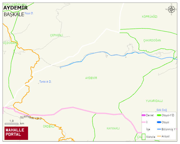 AYDEMİR Mahallesi Haritası | Mahalle Sokak Haritası