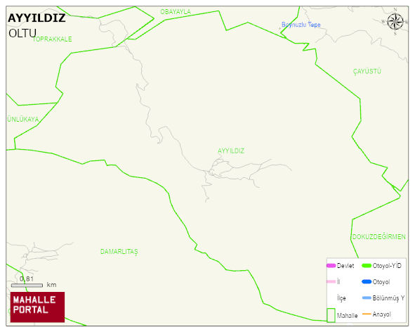 AYYILDIZ Mahallesi Haritası | Uydu Görüntüsü ve Harita Detayları