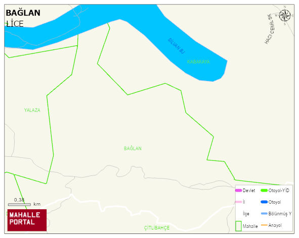 BAĞLAN Mahallesi Haritası | Güncel Mahalle ve Köy Haritası