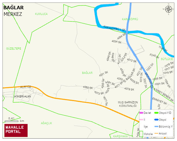 BAĞLAR Mahallesi Haritası | Güncel Mahalle ve Köy Haritası