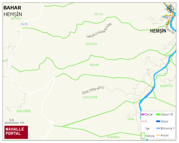 BAHAR Mahallesi Haritası | Uydu Görüntüsü ve Harita Detayları