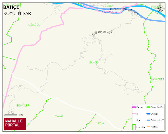 BAHÇE Köyü Haritası | Güncel Mahalle ve Köy Haritası