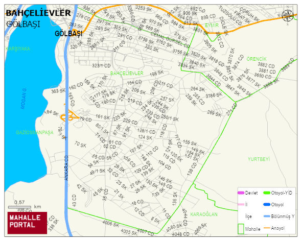 BAHÇELİEVLER Mahallesi Haritası | İnteraktif Köy ve Mahalle Sınırları