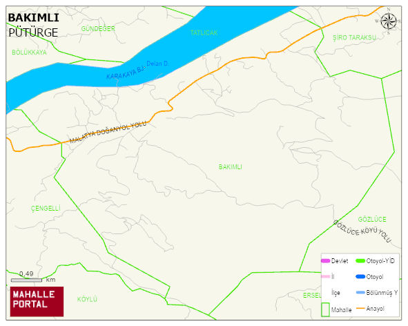 BAKIMLI Mahallesi Haritası | Mahalle Sokak Haritası