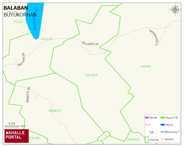 BALABAN Mahallesi Haritası | Güncel Mahalle ve Köy Haritası