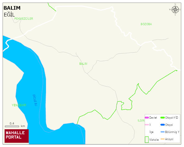 BALIM Mahallesi Haritası | Mahalle Sokak Haritası
