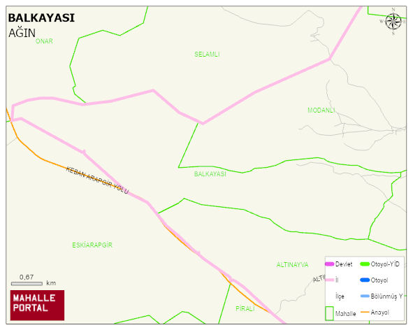 BALKAYASI Köyü Haritası | Mahalle Sokak Haritası