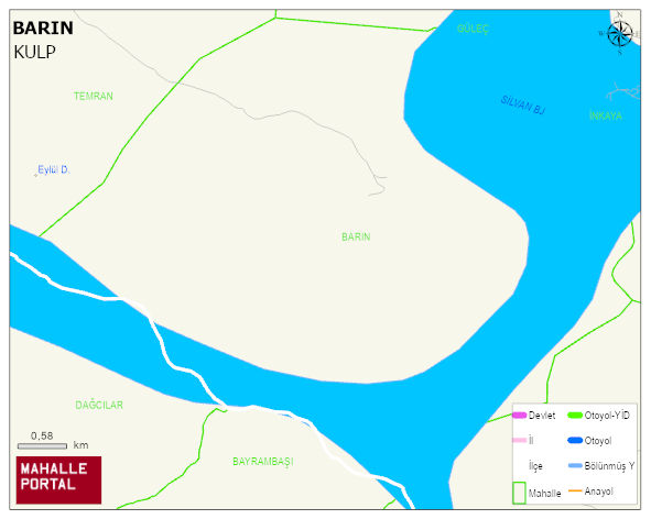 BARIN Mahallesi Haritası | İnteraktif Köy ve Mahalle Sınırları