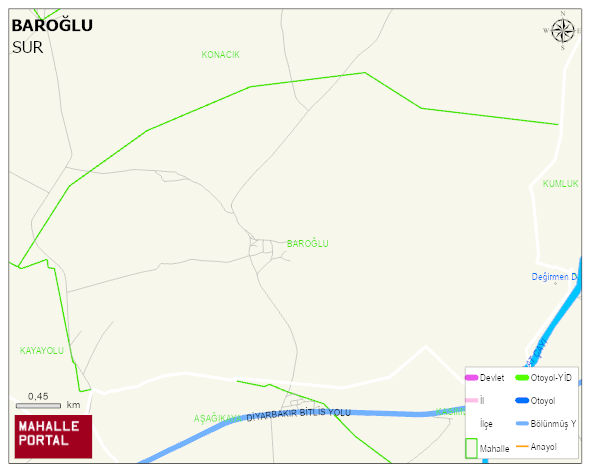 BAROĞLU Mahallesi Haritası | Mahalle Sokak Haritası