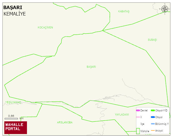 BAŞARI Köyü Haritası | Mahalle Sokak Haritası