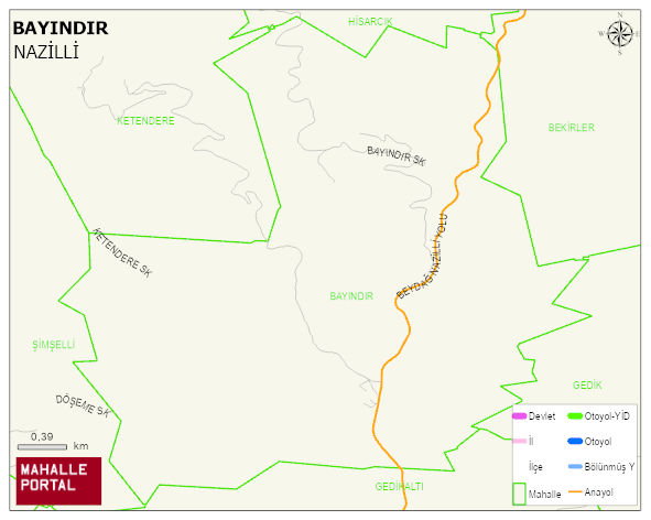 BAYINDIR Mahallesi Haritası | Güncel Mahalle ve Köy Haritası