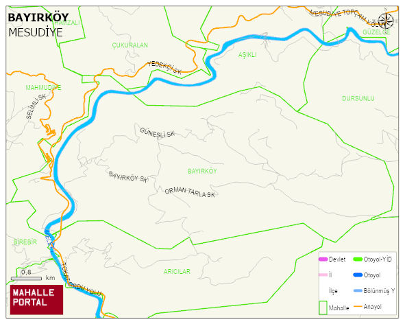 BAYIRKÖY Mahallesi Haritası | Uydu Görüntüsü ve Harita Detayları