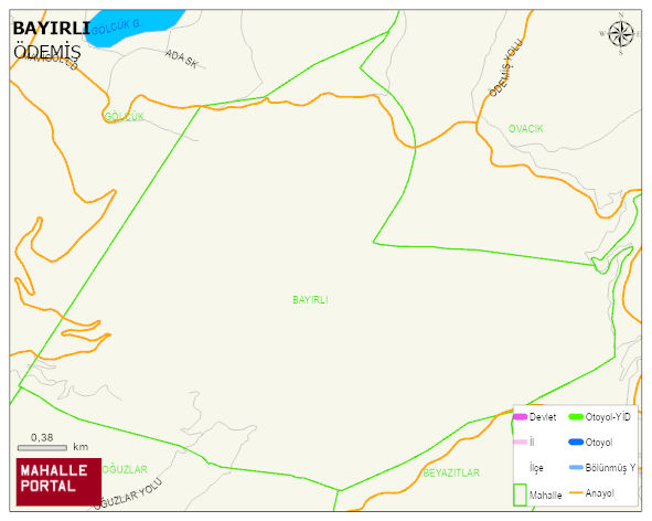 BAYIRLI Mahallesi Haritası | İnteraktif Köy ve Mahalle Sınırları